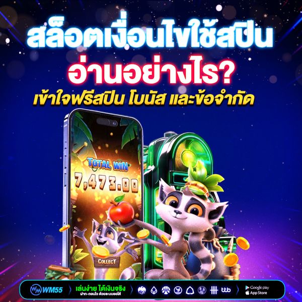 สล็อตเงื่อนไขใช้สปิน อ่านอย่างไร? เข้าใจฟรีสปิน โบนัส และข้อจำกัด